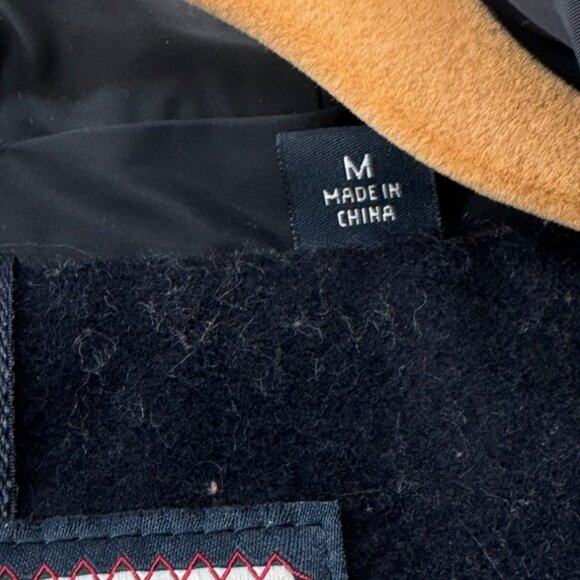 Tommy Hilfiger Womens Wool Blend Coat With Faux Fur Hood Size Medium - Picture 10 of 12